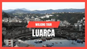 This is a thumbnail for the video: Walking tour Luarca | North of Spain [4K]