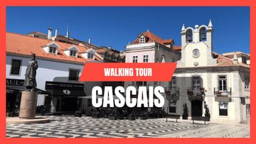This is a thumbnail for the video: Walking tour Cascais 🇵🇹 Portugal [4K]