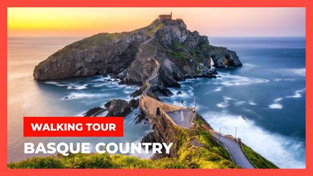 This is a thumbnail for the video: Basque Country | North of Spain [4K]